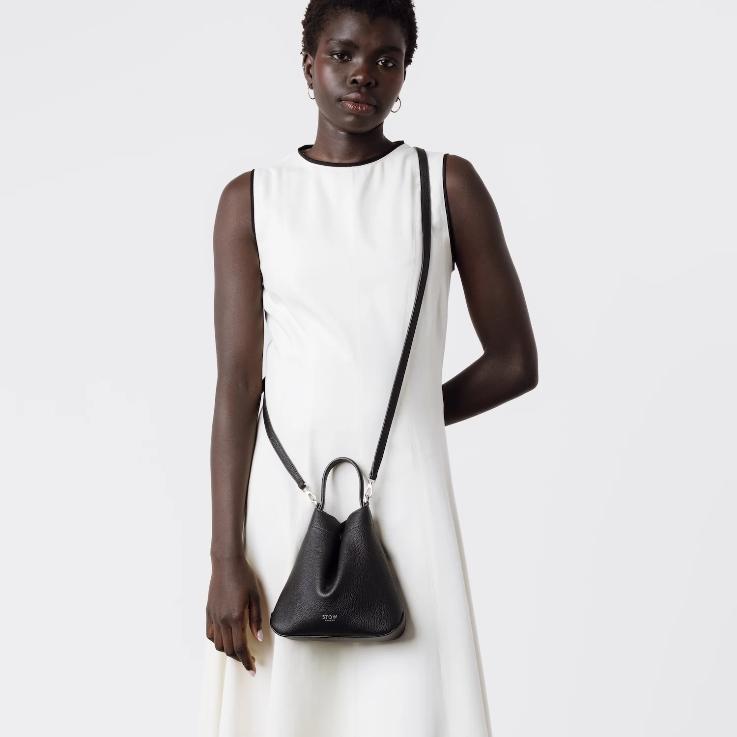 Leather Crossbody Strap for Mini Curve - Image 2