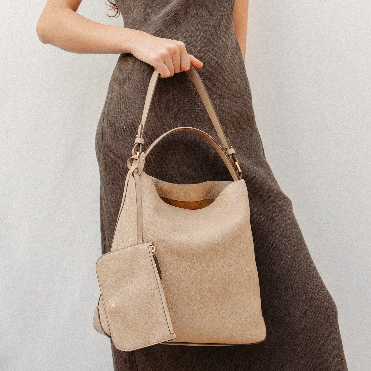 Leather Shoulder Strap for Curve Bag - Image 2