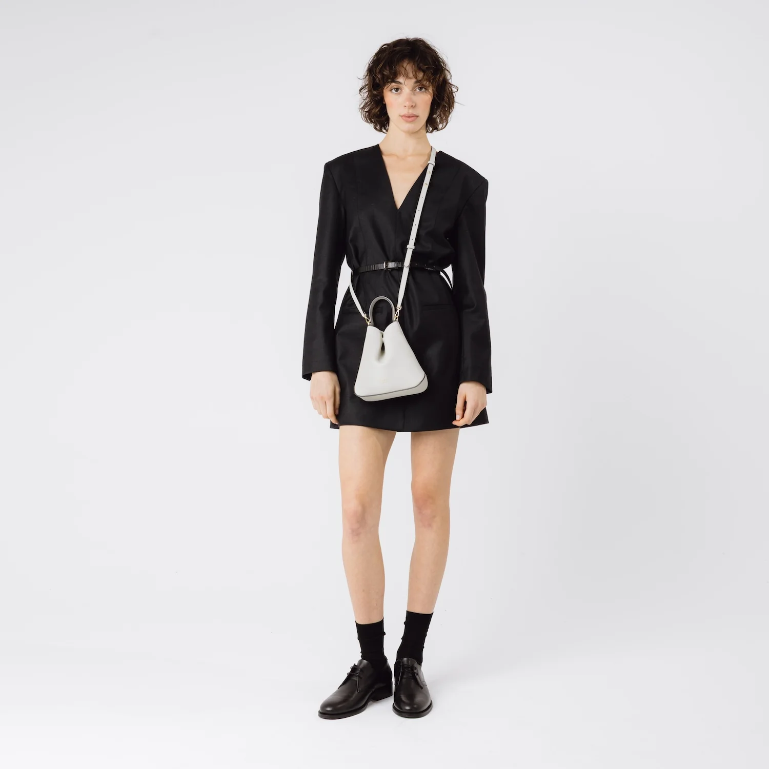 Leather Crossbody Strap for Mini Curve - Image 2