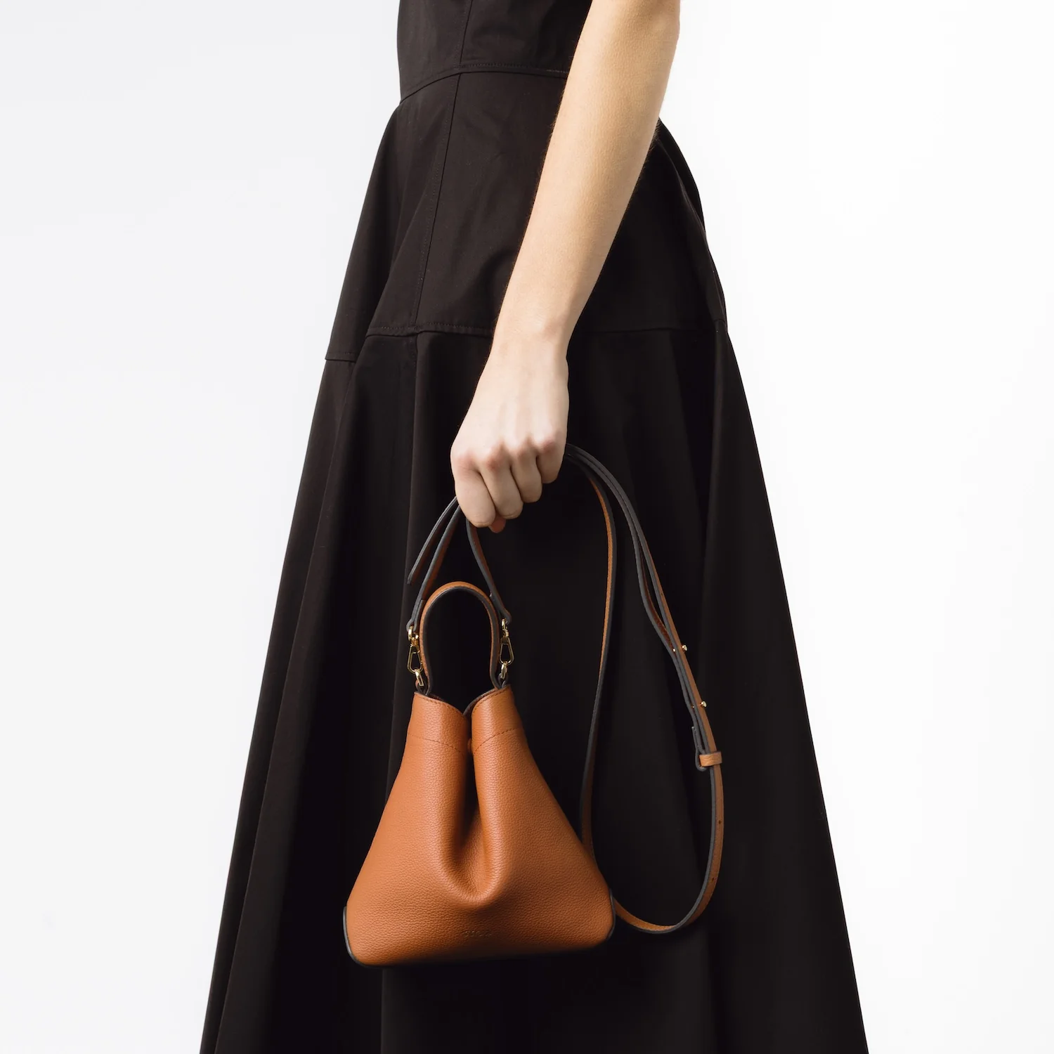 Leather Crossbody Strap for Mini Curve - Image 2